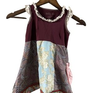 Vintage Matilda Jane Gypsy‎ Blue Dress SIZE 4